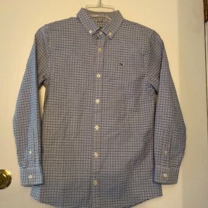 Boys Vineyard Vines Whale Button Down Shirt